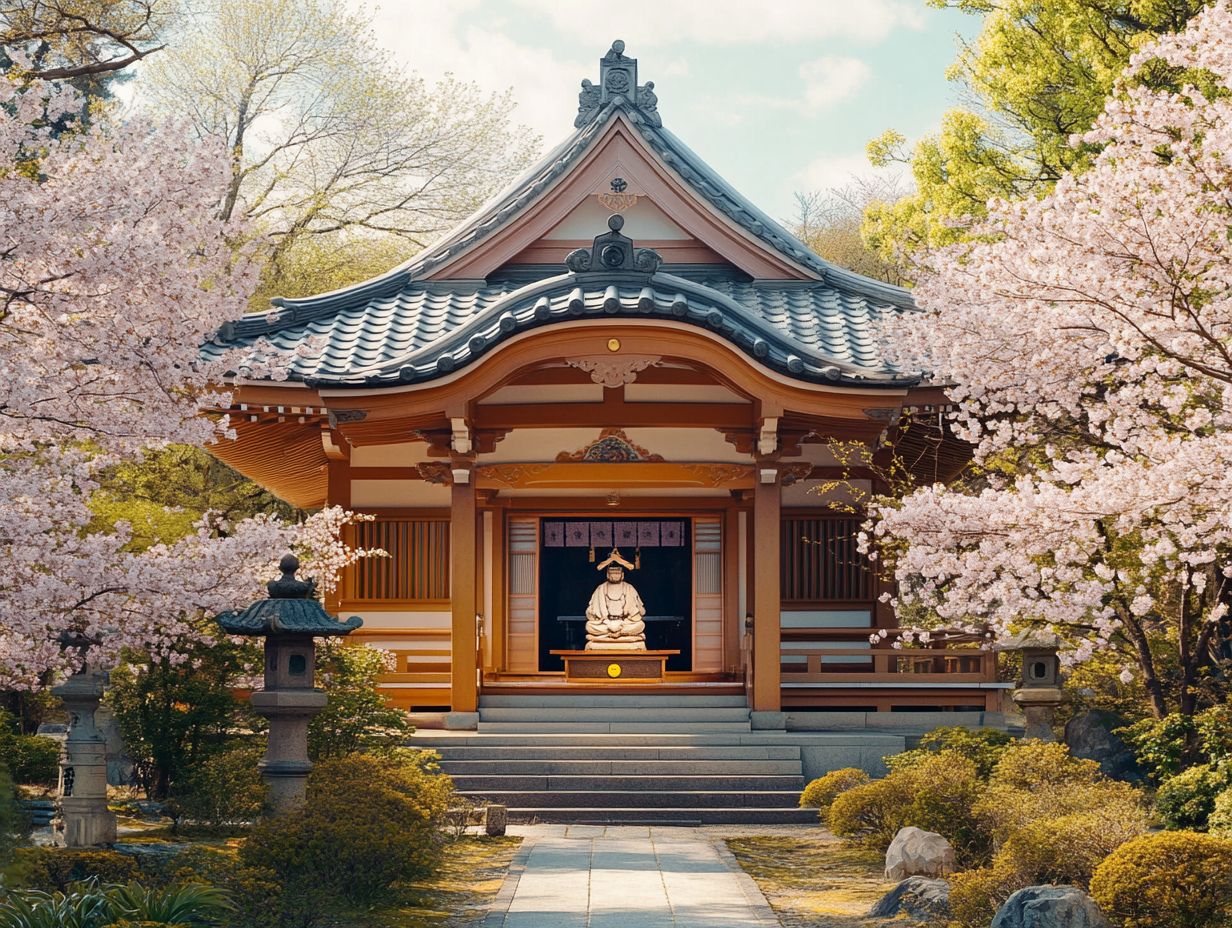 What are the Major Hindu Temples in Japan?