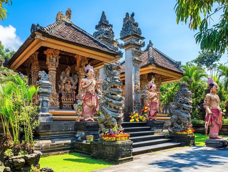 How Did Hinduism Spread to Bali?