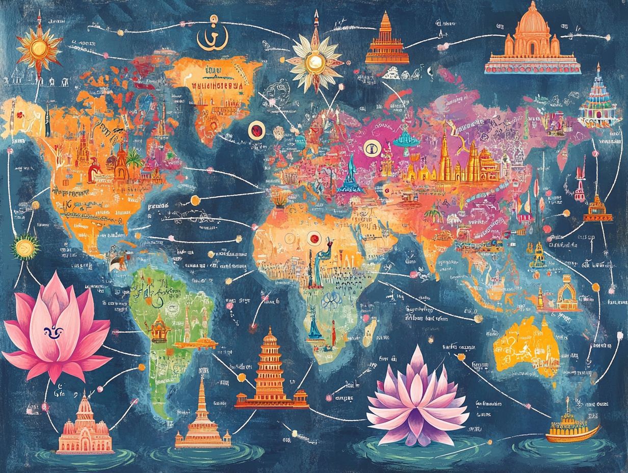 How Did Hinduism Diffuse to Other Parts of the World?