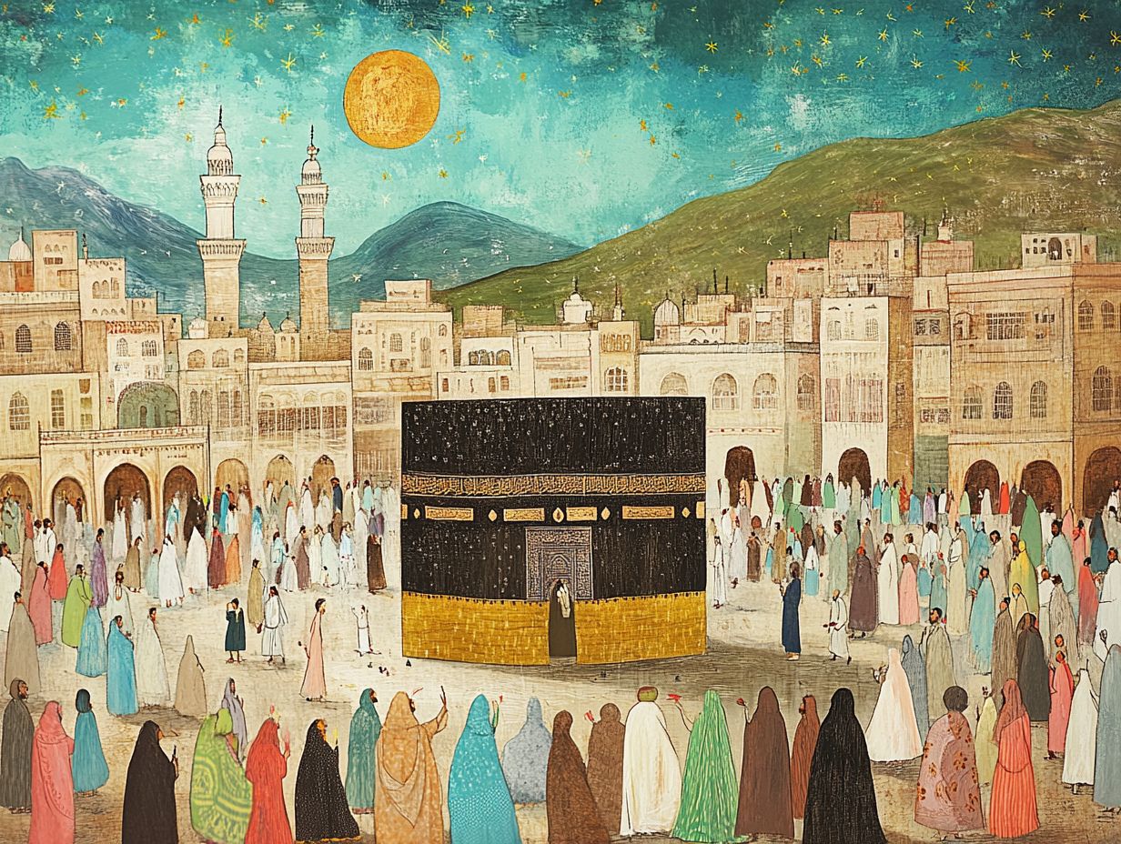 Are there Similarities between the Kaaba and Hindu Temples?