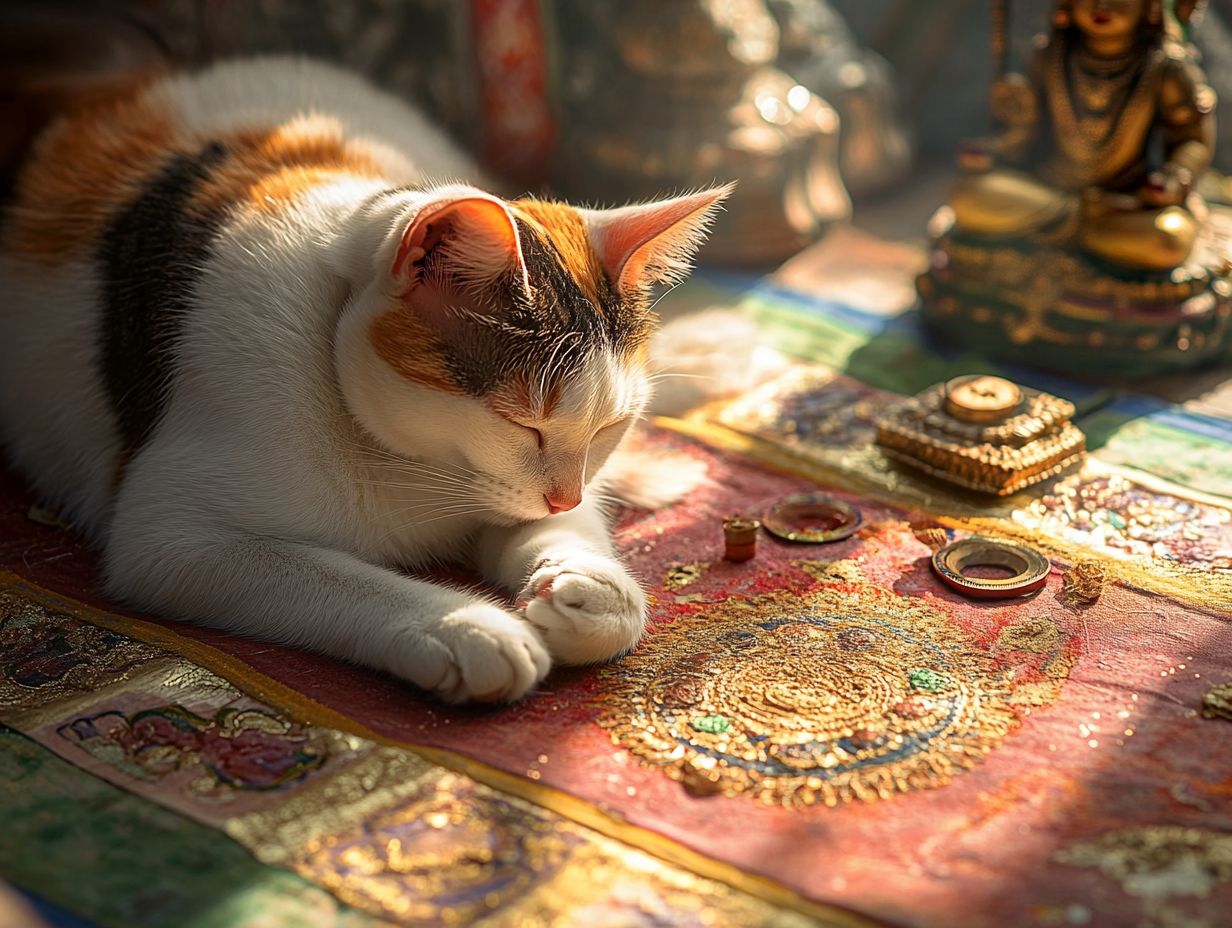 How are Cats Treated in Hindu Culture?