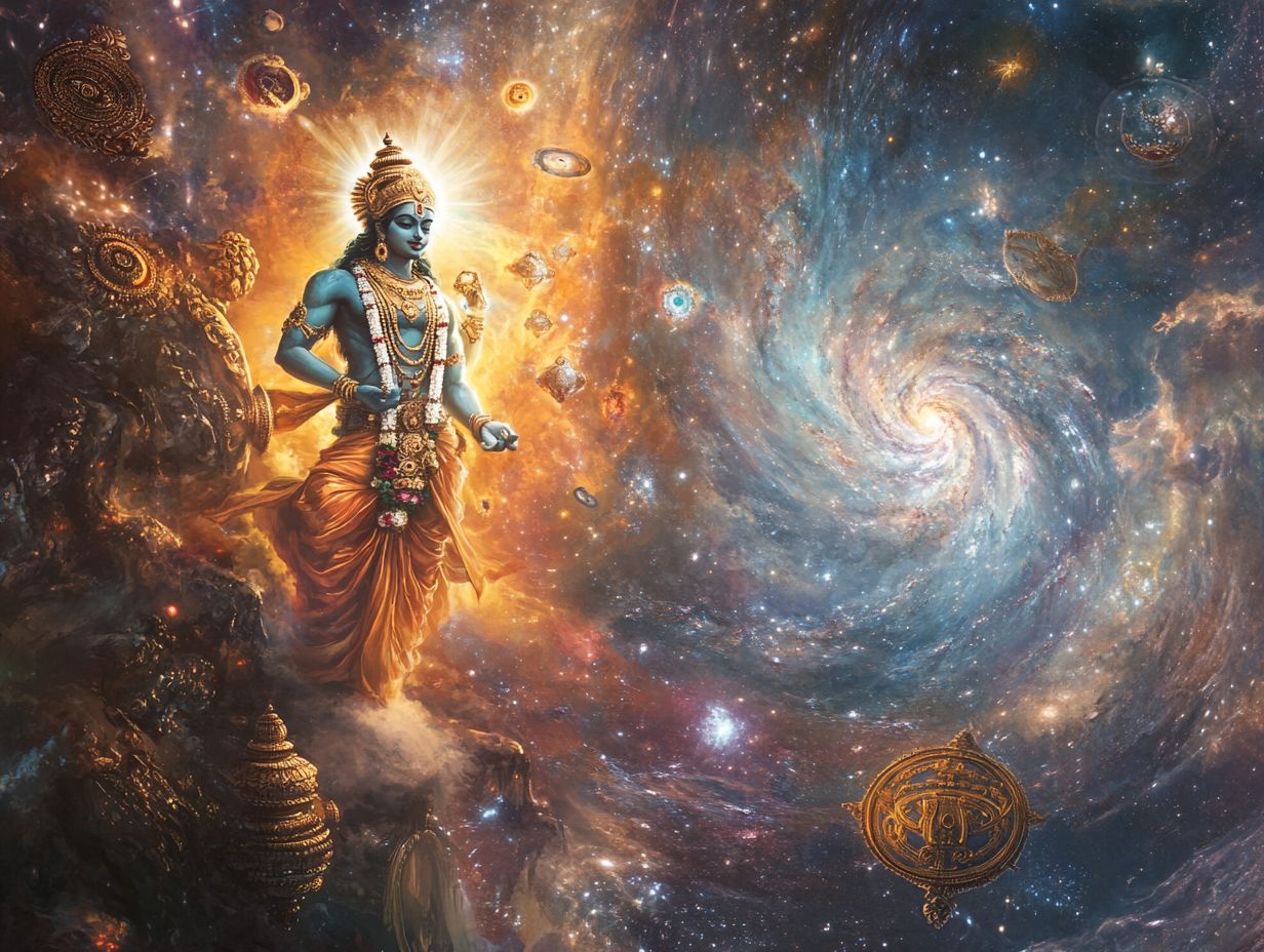 What Role do Gods and Goddesses Play in the Creation of the Universe?