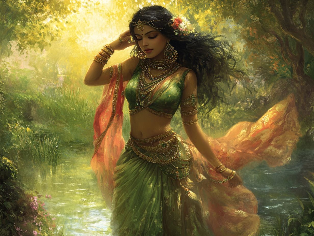 What are the Symbolic Meanings of Mohini's Appearance?